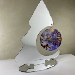 Albero per pallina Decoro Natalizio Regplex in Plexiglass AL-1 - immagine 3