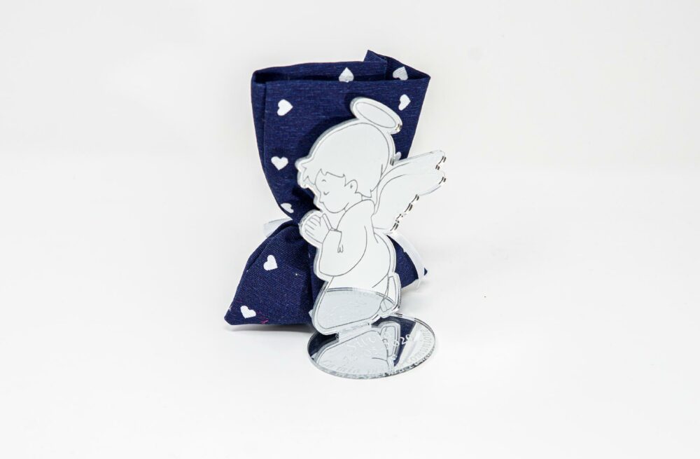 Angioletto in Plexiglas in versione accessorio per Bomboniera Regplex Personalizzabile - immagine 3