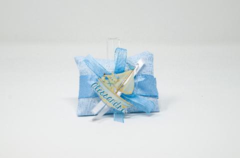 Barchetta in Plexiglas in versione accessorio per Bomboniera Regplex Personalizzabile