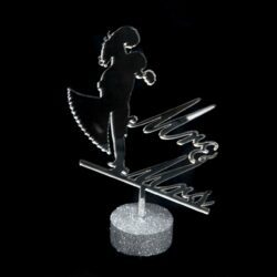 Cake Topper - Mr & Mrs - in Plexiglas Regplex per Torta Nuziale - immagine 4