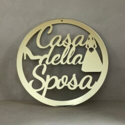 Dietro porta - Casa della Sposa - in Plexiglas Regplex Gadget Matrimonio