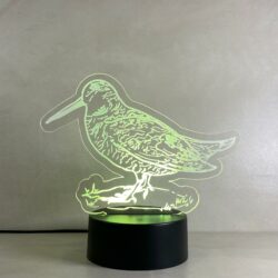 Lampada Beccaccia Woodcock con Scritta Personalizzata Regplex Base LED RGB - immagine 2