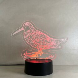 Lampada Beccaccia Woodcock con Scritta Personalizzata Regplex Base LED RGB - immagine 4