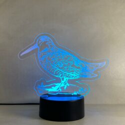 Lampada Beccaccia Woodcock con Scritta Personalizzata Regplex Base LED RGB - immagine 7