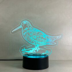 Lampada Beccaccia Woodcock con Scritta Personalizzata Regplex Base LED RGB - immagine 8