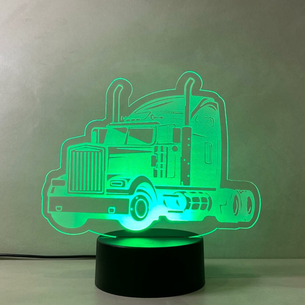 Lampada Camion con Scritta Personalizzata Regplex Base LED RGB - immagine 7