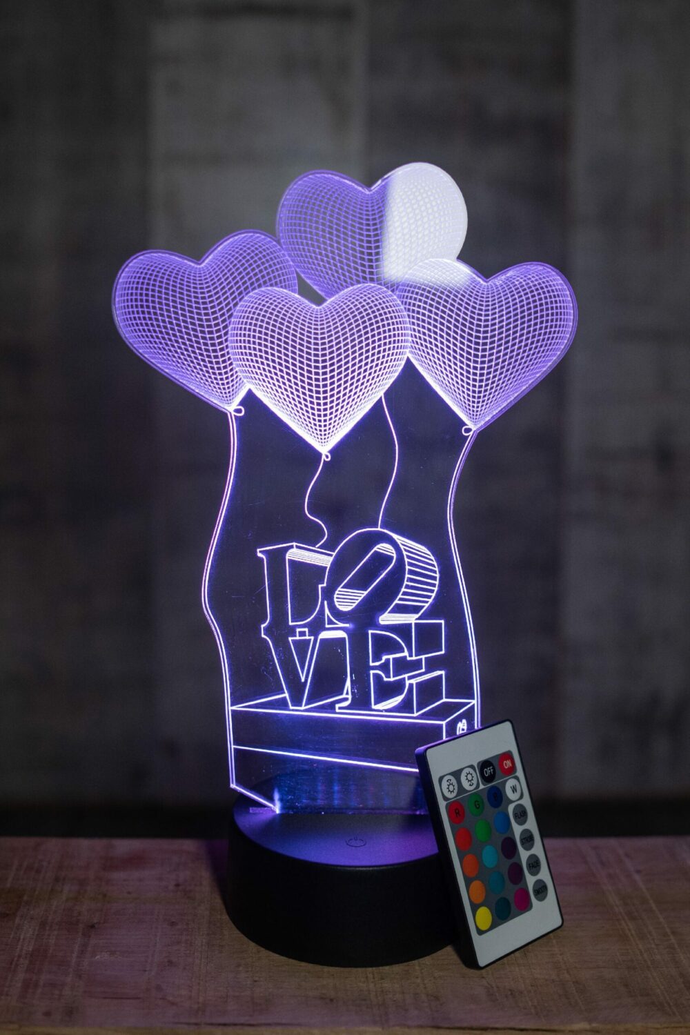 Lampada Love Regplex Base LED RGB - immagine 2
