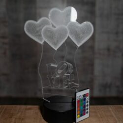 Lampada Love Regplex Base LED RGB - immagine 3