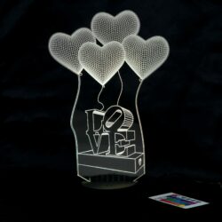 Lampada Love Regplex Base LED RGB - immagine 4