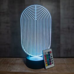 Lampada Moderna Regplex Base LED RGB - immagine 2