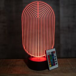Lampada Moderna Regplex Base LED RGB - immagine 4