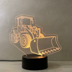 Lampada Motopala con Scritta Personalizzata Regplex Base LED RGB - immagine 2