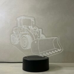 Lampada Motopala con Scritta Personalizzata Regplex Base LED RGB - immagine 3