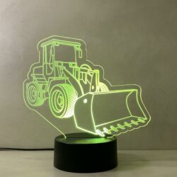 Lampada Motopala con Scritta Personalizzata Regplex Base LED RGB - immagine 4