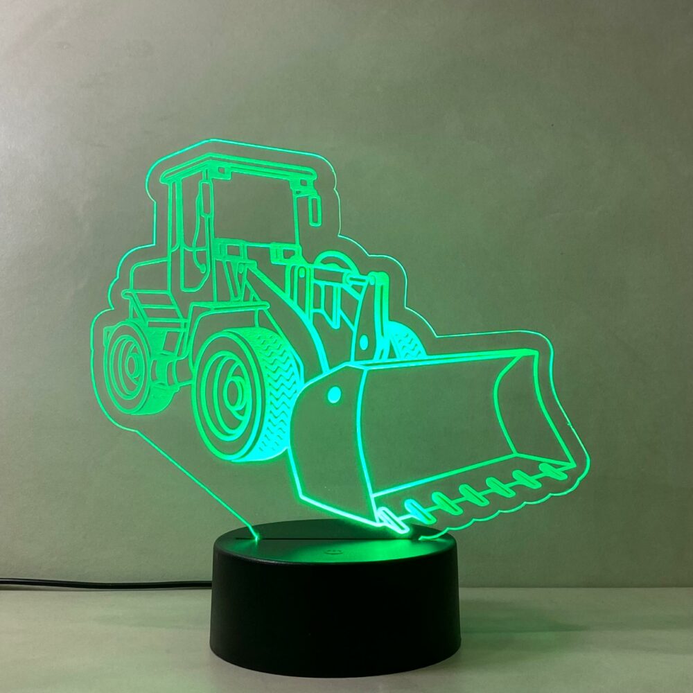 Lampada Motopala con Scritta Personalizzata Regplex Base LED RGB - immagine 6