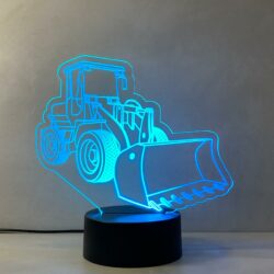 Lampada Motopala con Scritta Personalizzata Regplex Base LED RGB - immagine 7