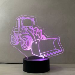 Lampada Motopala con Scritta Personalizzata Regplex Base LED RGB - immagine 8
