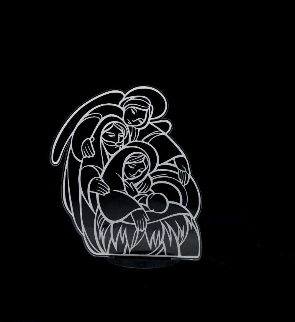 Lampada Sacra Famiglia Regplex Base LED RGB - immagine 2