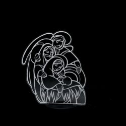 Lampada Sacra Famiglia Regplex Base LED RGB - immagine 2