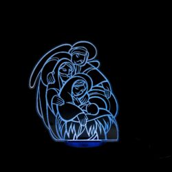 Lampada Sacra Famiglia Regplex Base LED RGB - immagine 5