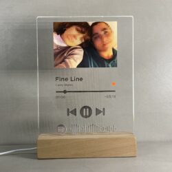 Lampada Spotify con Base in legno Regplex Base LED - immagine 2