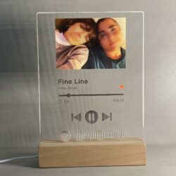 Lampada Spotify con Base in legno Regplex Base LED - immagine 3