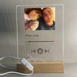 Lampada Spotify con Base in legno Regplex Base LED - immagine 4