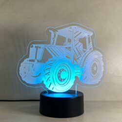 Lampada Trattore con Scritta Personalizzata Regplex Base LED RGB - immagine 3