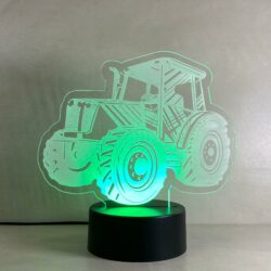 Lampada Trattore con Scritta Personalizzata Regplex Base LED RGB - immagine 7