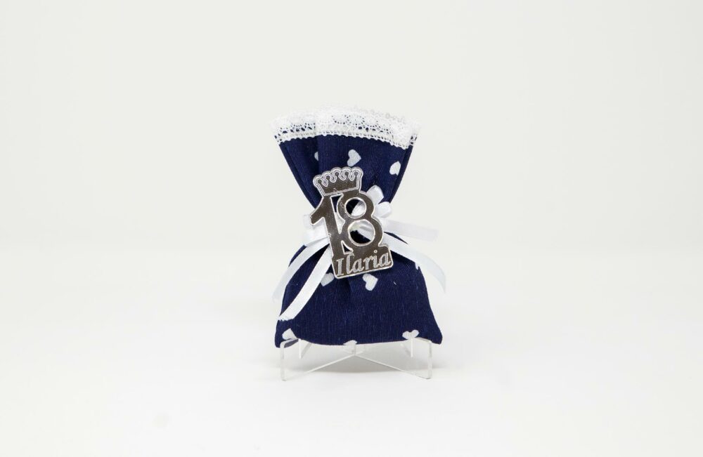 Numerino con corona in Plexiglas in versione accessorio per Bomboniera Regplex Personalizzabile - immagine 2