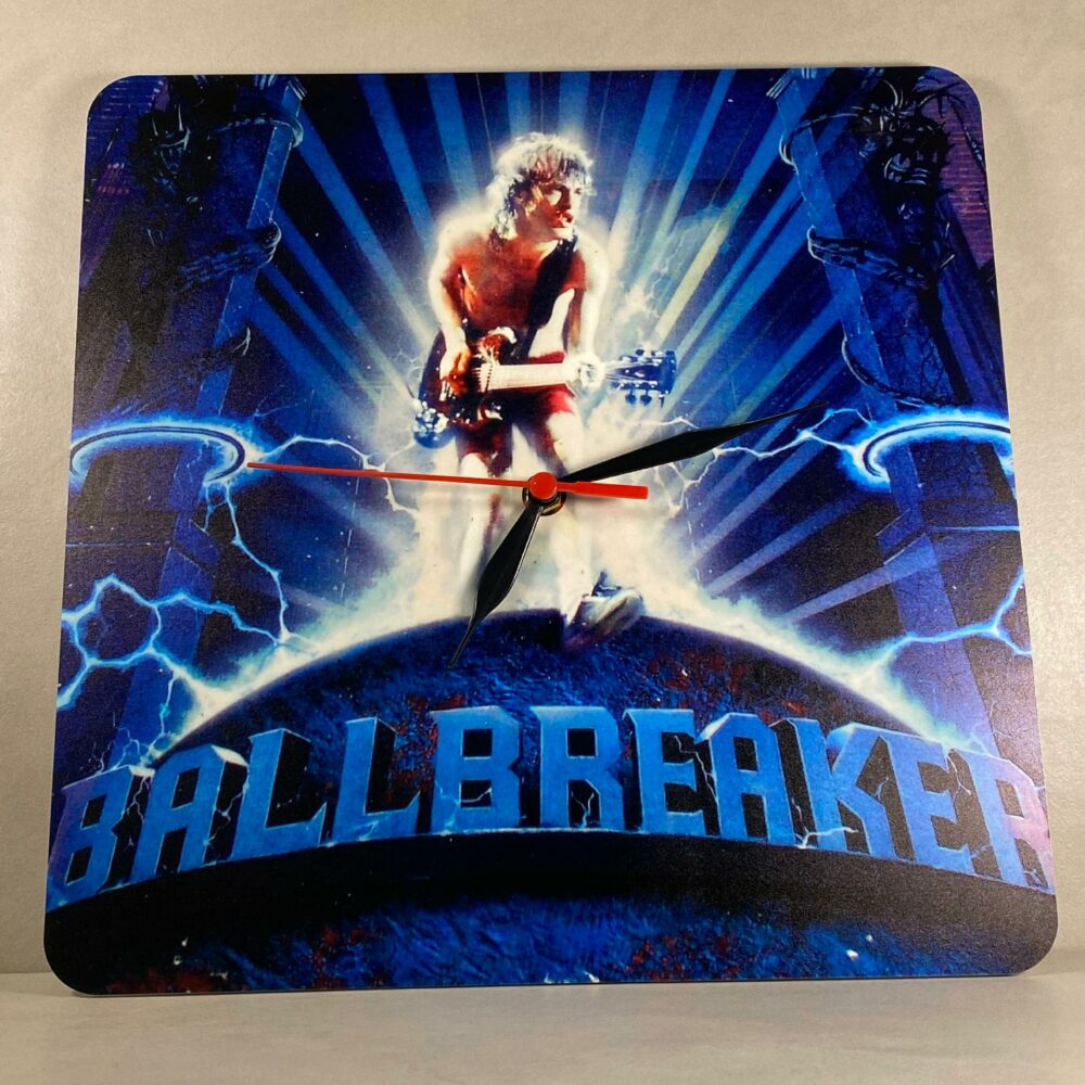 Orologio da parete in Plexiglas AC/DC Ballbreaker Regplex tema Rock Band - immagine 5