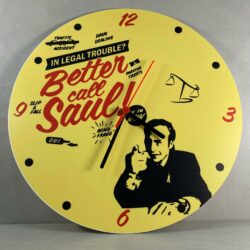 Orologio da parete in Plexiglas Better Call Saul Regplex tema Serie TV - immagine 3
