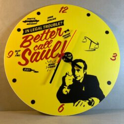 Orologio da parete in Plexiglas Better Call Saul Regplex tema Serie TV - immagine 4