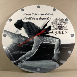 Orologio da parete in Plexiglas Freddie Mercury Regplex tema Rock Band - immagine 4