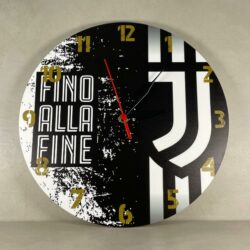 Orologio da parete in Plexiglas Juventus Regplex tema Squadre Calcio - immagine 2