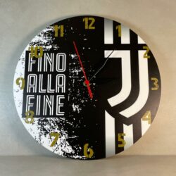 Orologio da parete in Plexiglas Juventus Regplex tema Squadre Calcio - immagine 3