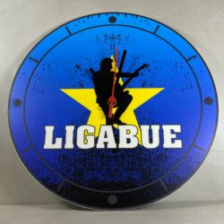 Orologio da parete in Plexiglas Ligabue Europe Tour Regplex tema Rock Band - immagine 5