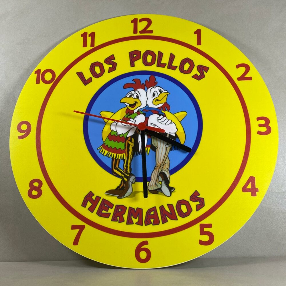 Orologio da parete in Plexiglas Los Pollos Hermanos Regplex tema Serie TV - immagine 2