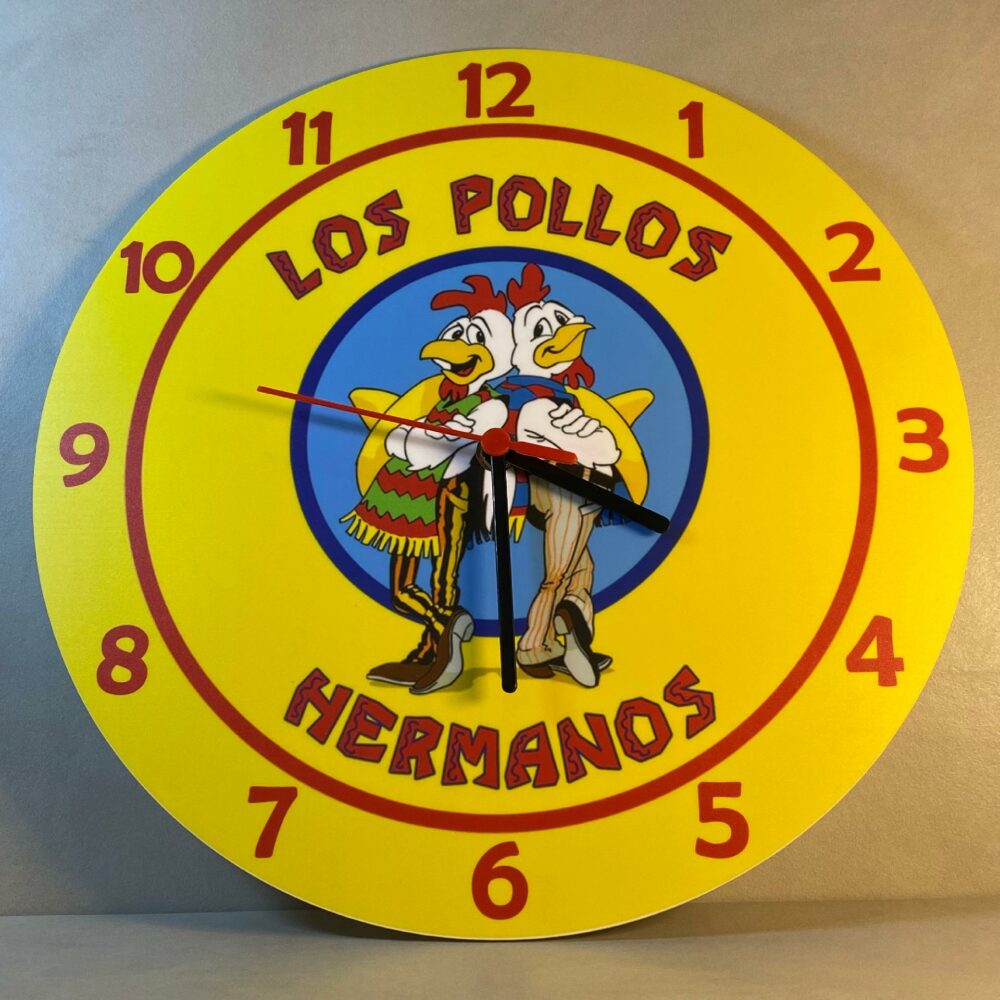Orologio da parete in Plexiglas Los Pollos Hermanos Regplex tema Serie TV - immagine 3