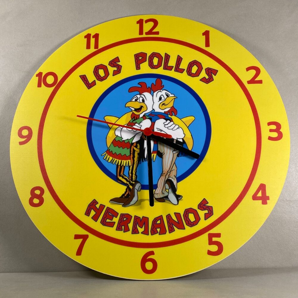 Orologio da parete in Plexiglas Los Pollos Hermanos Regplex tema Serie TV - immagine 4
