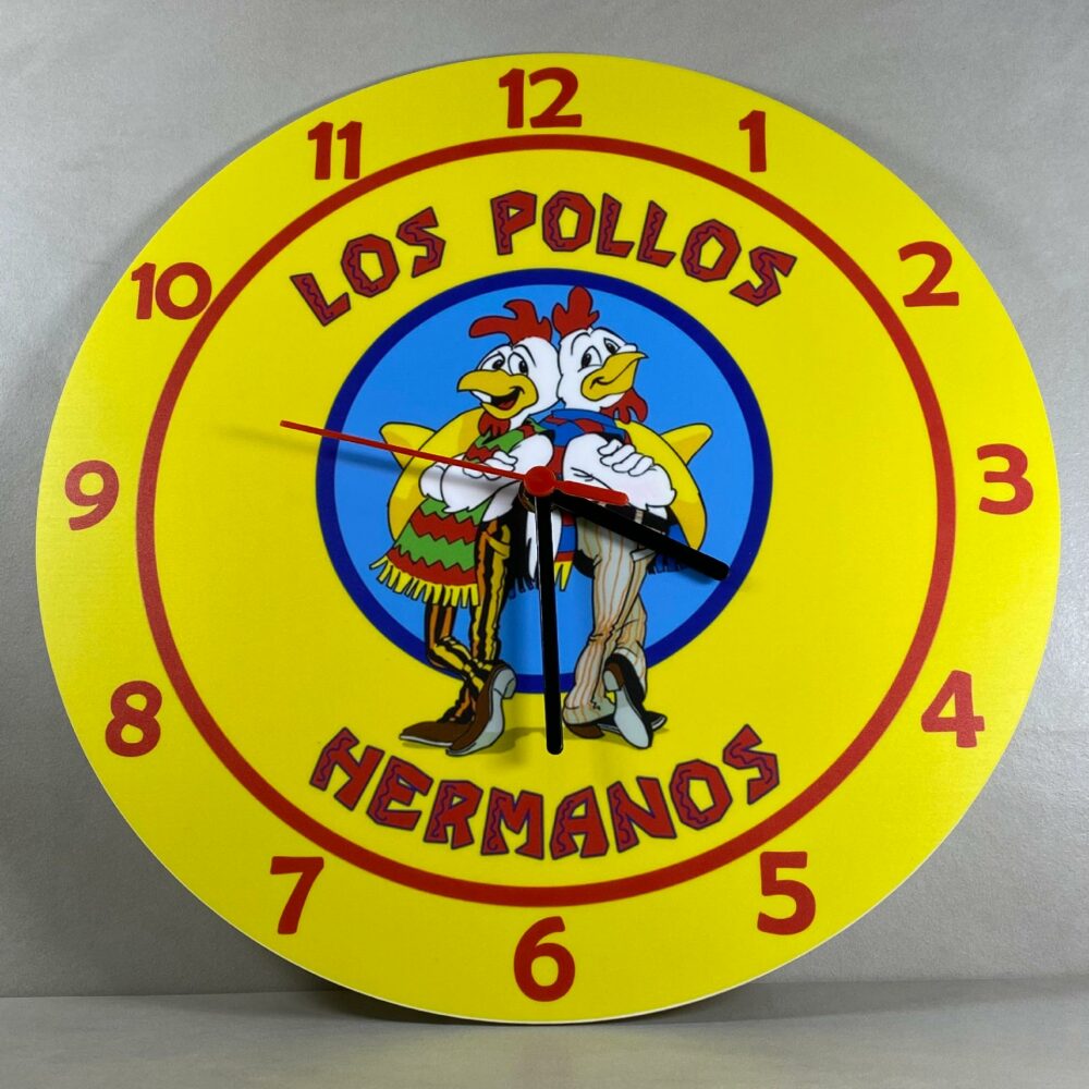 Orologio da parete in Plexiglas Los Pollos Hermanos Regplex tema Serie TV - immagine 5