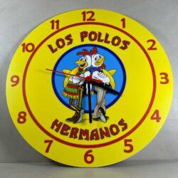 Orologio da parete in Plexiglas Los Pollos Hermanos Regplex tema Serie TV - immagine 5