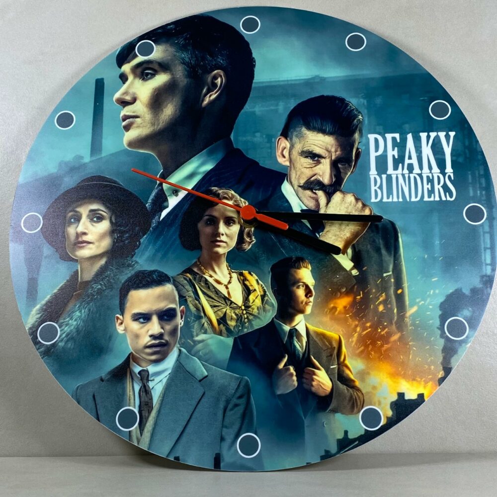 Orologio da parete in Plexiglas Peaky Blinders Regplex tema Serie TV - immagine 2