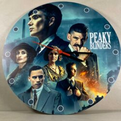 Orologio da parete in Plexiglas Peaky Blinders Regplex tema Serie TV - immagine 5