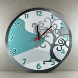 Orologio da parete in Plexiglas Regplex con Albero stile Moderno - immagine 2