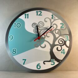 Orologio da parete in Plexiglas Regplex con Albero stile Moderno - immagine 4
