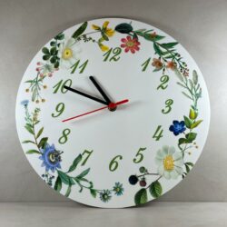 Orologio da parete in Plexiglas Regplex tema Floreale a cerchio - immagine 2