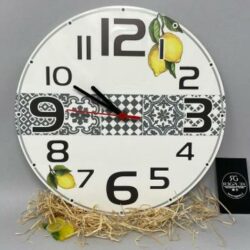 Orologio da parete in Plexiglas Regplex tema Maioliche