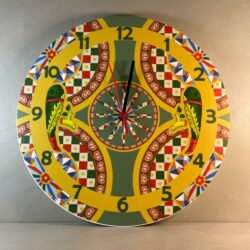 Orologio da parete in Plexiglas Regplex tema Siciliano Asso di Mazze - immagine 4