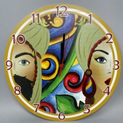 Orologio da parete in Plexiglas Regplex tema Testa di Moro - immagine 2